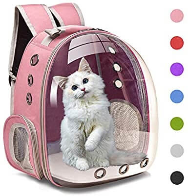 Pinky Cat Bubble Backpack